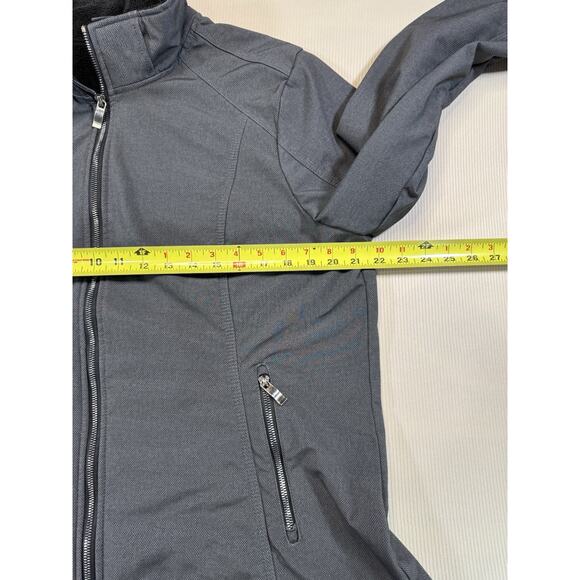 ZeroXposur Women’s Soft Shell Jacket Gray Fleece Lined Zip Front XL Warm - Picture 5 of 8